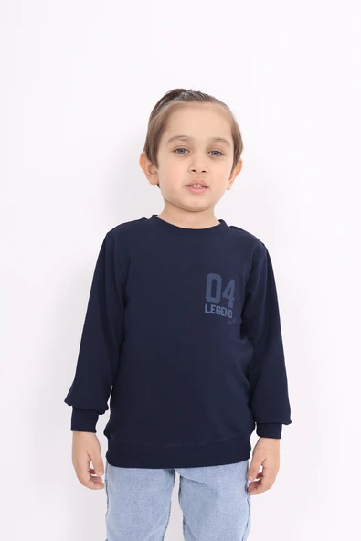 Toontoy Erkek Çocuk Baskılı Sweatshirt - 11