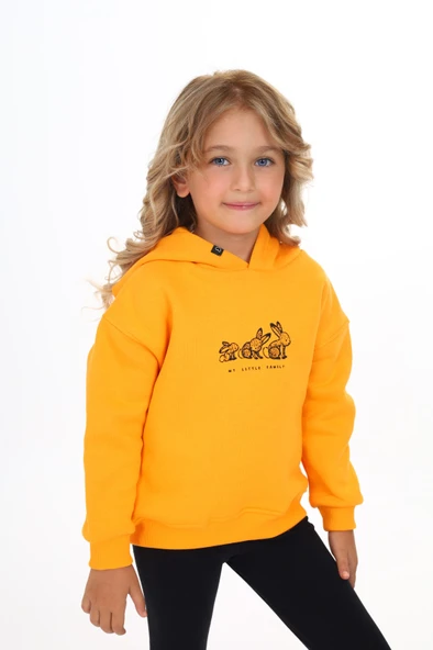 Toontoy Kız Çocuk Baskılı Sweatshirt - 11