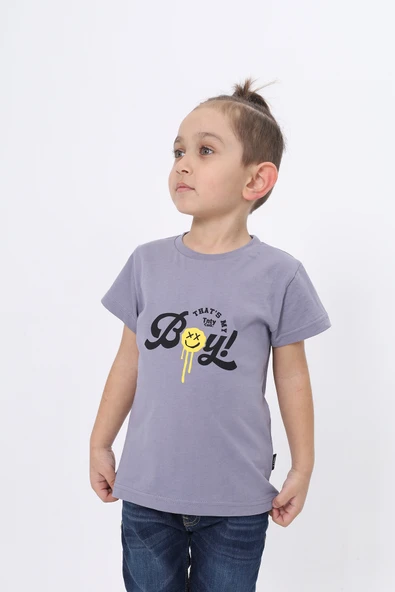 Toontoy Erkek Çocuk Baskılı Tişört - 8