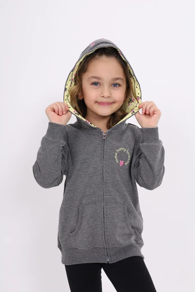 Toontoy Kız Çocuk Nakışlı Hırka - 12