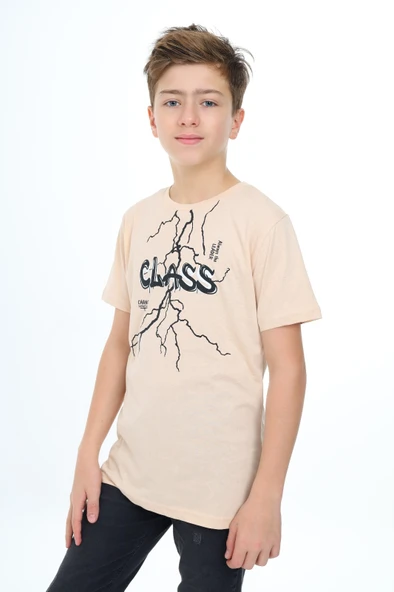 Toontoy Erkek Çocuk Baskılı Tişört - Resim 5