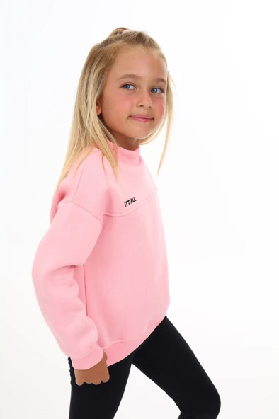 Toontoy Kız Çocuk Nakışlı Sweatshirt - 7