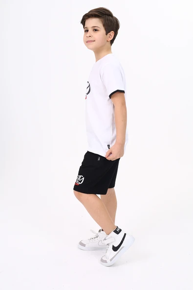 Toontoy Erkek Çocuk Baskılı Şortlu Takım - 3