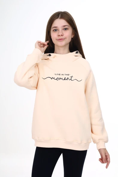 Toontoy Kız Çocuk Baskılı Sweatshirt - 10