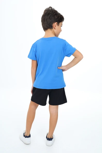 Toontoy Erkek Çocuk Baskılı Şortlu Takım - 8