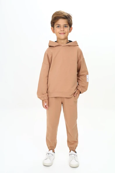 Toontoy Erkek Çocuk Arma Detaylı Eşofman Takımı - 4