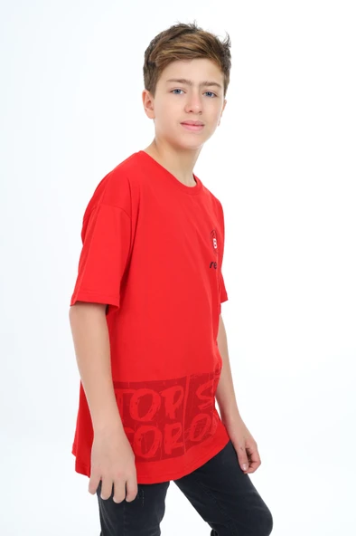 Toontoy Erkek Çocuk  Bv Baskılı Tişört