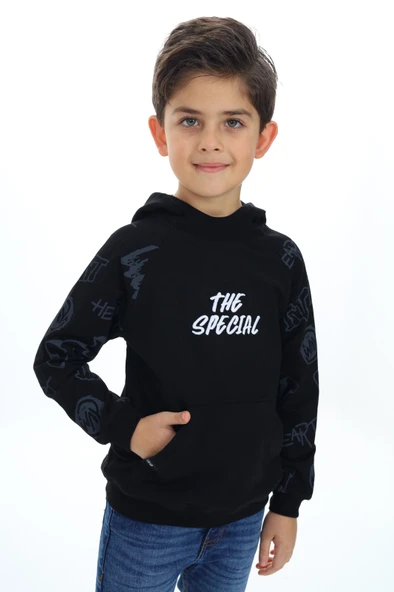 Toontoy Erkek Çocuk Nakışlı Sweatshirt - Resim 10