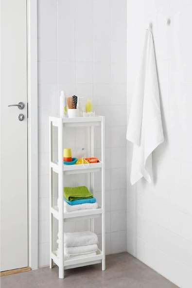 Shelf 3 Katlı  Raf Ünitesi -  Mutfak - Banyo  Depolama Rafı - 2