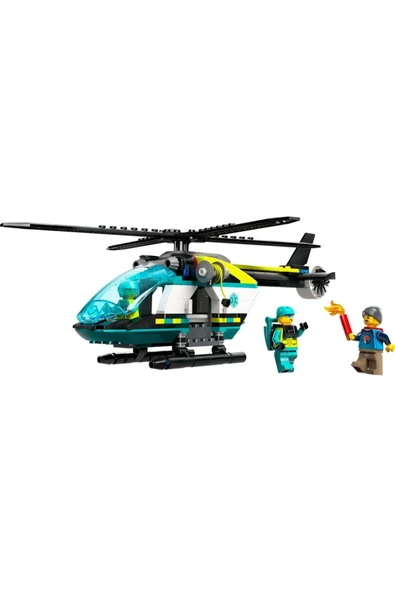 LEGO ® City Acil Kurtarma Helikopteri 60405 -  Yaratıcı Oyuncak Yapım Seti (226 Parça) - 6