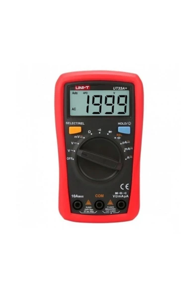 UNİ-T UT33A+ Avuçiçi Dijital Multimetre - 3
