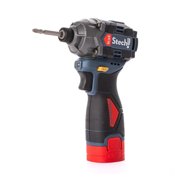 StechEnd SX18 Darbeli Akülü Tork Vidalama Matkap 2 x 2Ah - 2