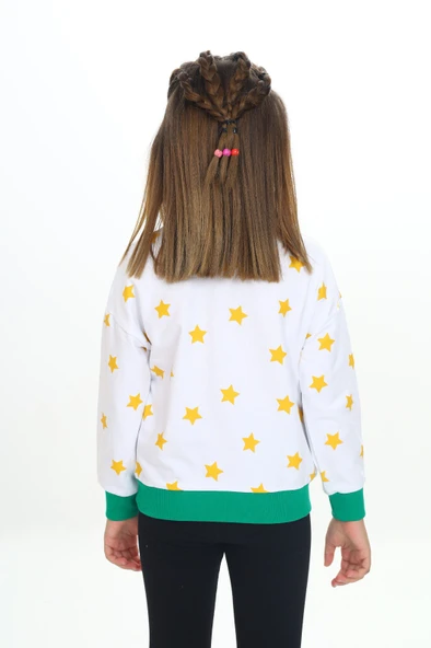 Toontoy Kız Çocuk Baskılı Sweatshirt - 4