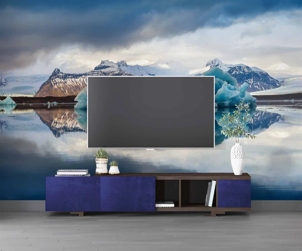 Okyanus Kutuplar Manzaralı Duvar Kağıdı - Resim 3