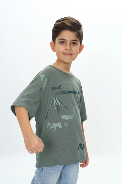 Toontoy Erkek Çocuk Grafiti Baskılı Tişört - 2