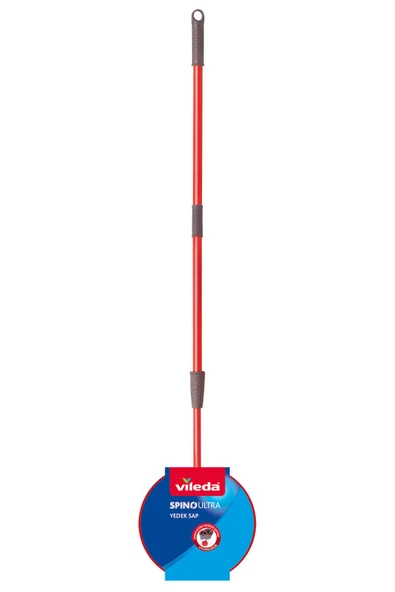 Vileda Spino Ultra Yedek Sap + Başlık + Yedek Paspas Paketi - 2
