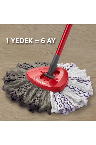Vileda Turbo 3in1 Extra Pedli Mikrofiber Yedek Paspas - 8