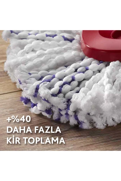 Vileda Turbo 3in1 Extra Pedli Mikrofiber Yedek Paspas - 3