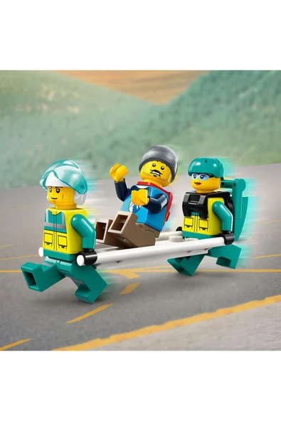 LEGO ® City Acil Kurtarma Helikopteri 60405 -  Yaratıcı Oyuncak Yapım Seti (226 Parça) - 8