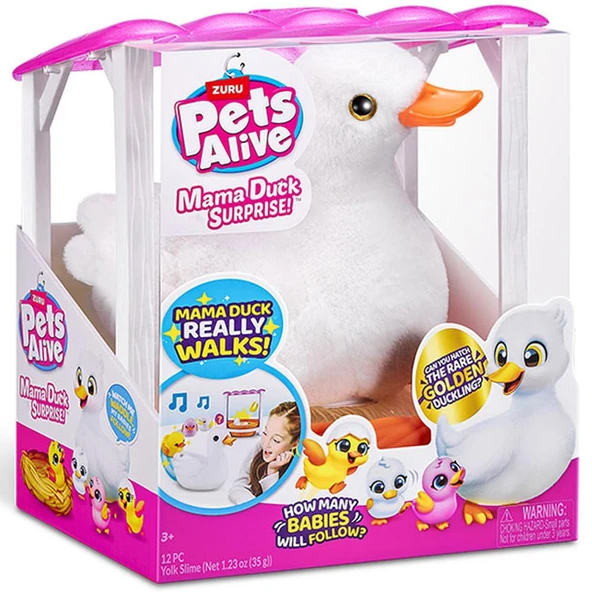 Pets Alive Sesli Anne ve Yavru Ördekler PEL03000 ürün görseli