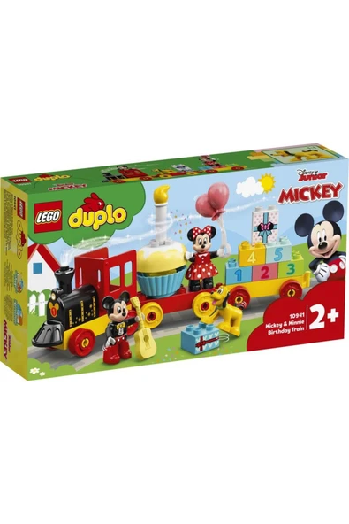 LEGO DUPLO® Disney Mickey ve Minnie Doğum Günü Treni 10941  Eğitici Yapım Seti (22 Parça) - 2
