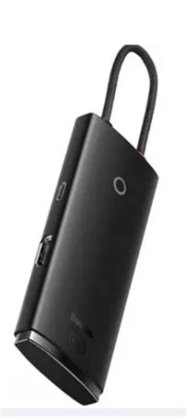 Baseus Lite 5in1 Multifonksiyonel Type-C Hub Dock Station (WKQX040001) - Resim 2