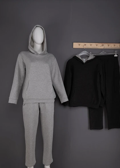 Unisex Kapüşonlu Günlük Eşofman Takımı Baveno - 5