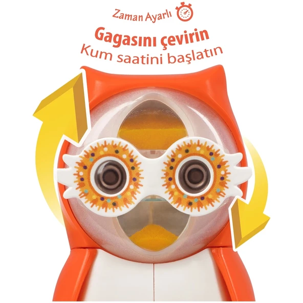 Flipper Hijyenik Saklama Kabı + Kum Saati - 6