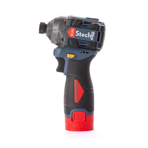 StechEnd SX18 Darbeli Akülü Tork Vidalama Matkap 2 x 2Ah