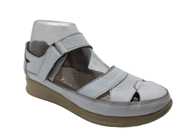 YUGENİX-KADIN GERÇEK DERİ GÜNLÜK RAHAT AYAKKABI(ary) - Resim 2