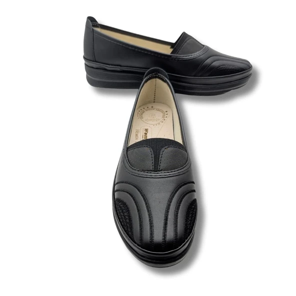 Playa Kadın Suni Deri Ortopedik Ayakkabı - Resim 3