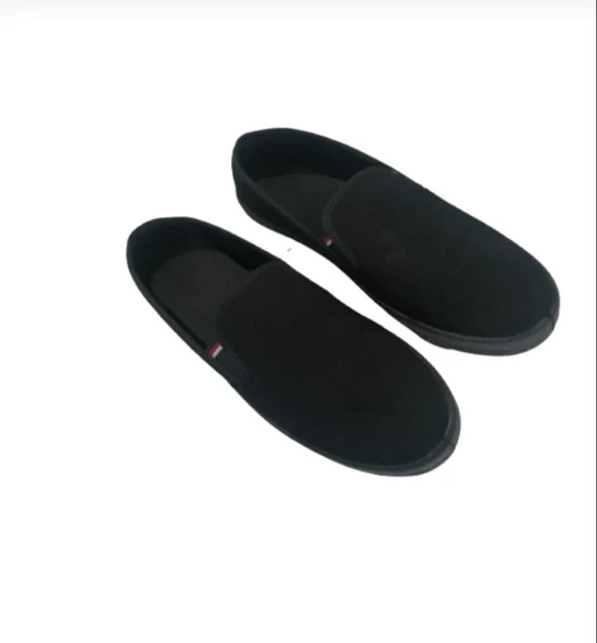 ÇİĞDEM SİYAH KETEN AYAKKABI - Resim 8