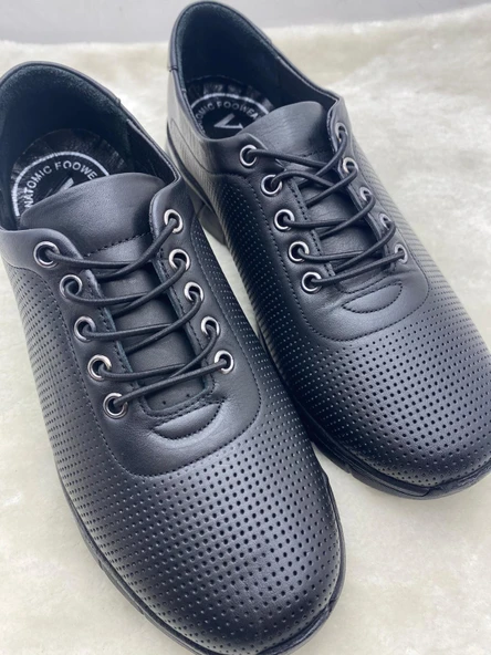 VOYAGER 9129 HAKİKİ DERİ KADIN COMFORT GÜNLÜK AYAKKABI - Resim 3