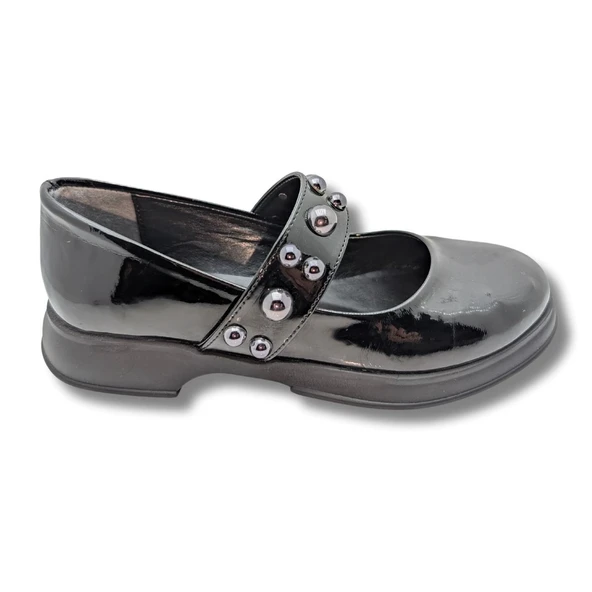 Flavia | Üstü Taşlı Bantlı Babet ürün görseli