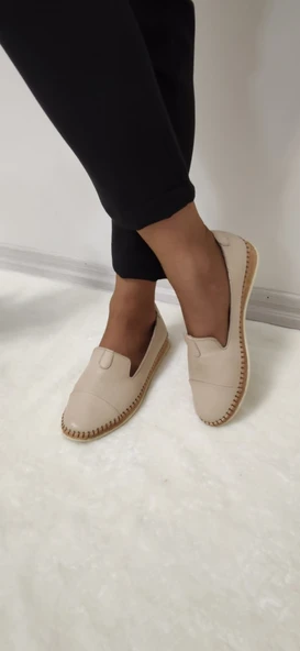 VOYAGER GERÇEK DERİ BABET BEJ - Resim 4