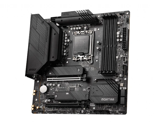 MSI MAG B660M MORTAR DDR4 SOKET 1700 DDR4 4800 (OC) HDMI,DP PCI-E Gen 4 ,M.2 USB3.2 1x 2.5G LAN mATX - 4