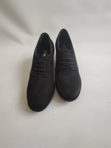 TEMPESTİ- KADIN GERÇEK DERİ KLASİK TOPUKLU BAĞLI AYAKKABI(enz) - Resim 3