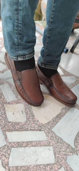 ÇİĞDEM AYALP KAHVE DERİ AYAKKABI - Resim 2