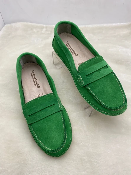 ÇİĞDEM YEŞİL HAKİKİ NUBUK DERİ NUBUK KADIN TİMBERLAND BABET (A2D) - Resim 2