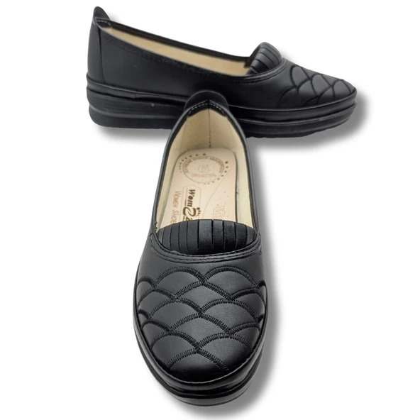 Playa Kadın Suni Deri Ortopedik Ayakkabı - Resim 2