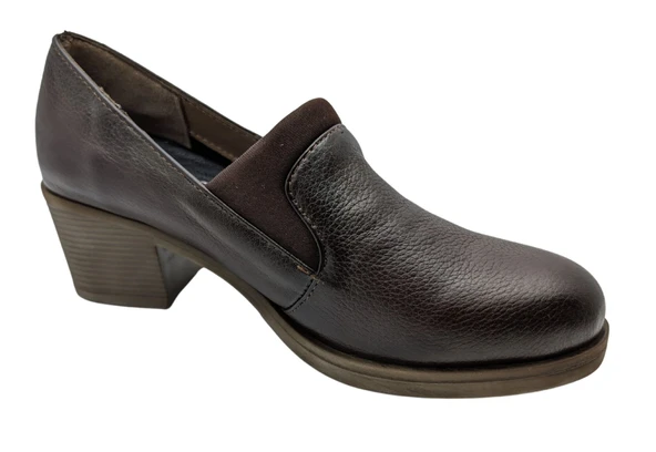 Arya Frostara Hakiki Deri Kadın Topuklu Ayakkabı - Resim 3