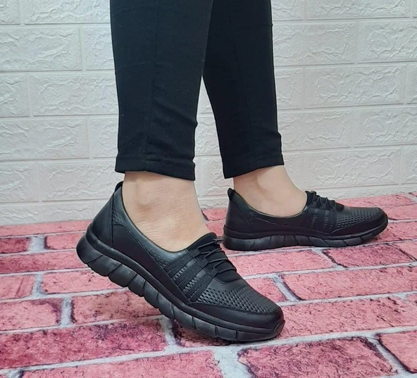 VOYAGER GERÇEK DERİ ORTOPEDİK KADIN AYAKKABI - Resim 2