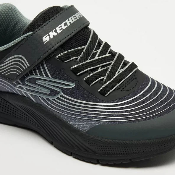 Skechers 403926L BKSL Microspec Advance Çocuk Günlük Spor Ayakkabı - 7