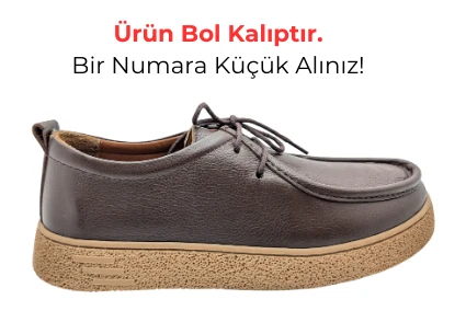 Çiğdem Kundura FerroWalk Erkek Hakiki Deri Günlük Casual Ayakkabı - 1