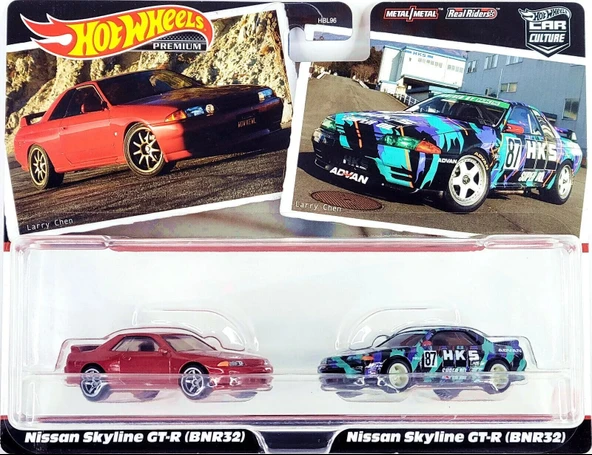 Hot Wheels 2 li Premıum Nıssan Skylıne gt-r/Nıssan Skylıne gt-r bnr32