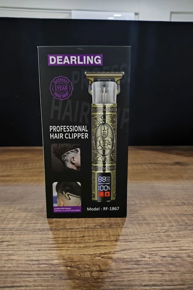 Dearling Şarjlı kablosuz Saç ve Sakal Kesme Makinesi - 8