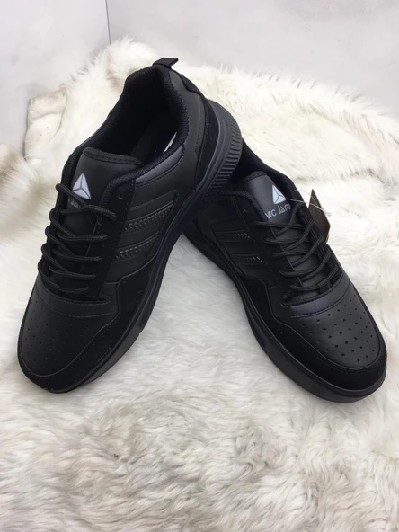 ÇİĞDEM SİYAH BAĞLI ERKEK SPOR AYAKKABI (MCJMPR) - Resim 2