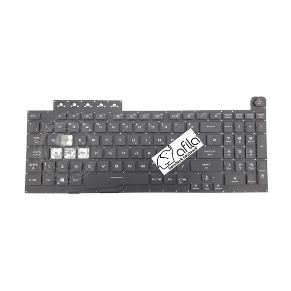 Asus TUF Gaming A15 FA506I, FA506IHR-HN019 Klavye RGB ışıklı - Resim 1