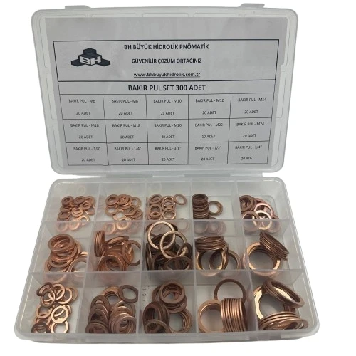 Bakır Pul seti ürün görseli 1