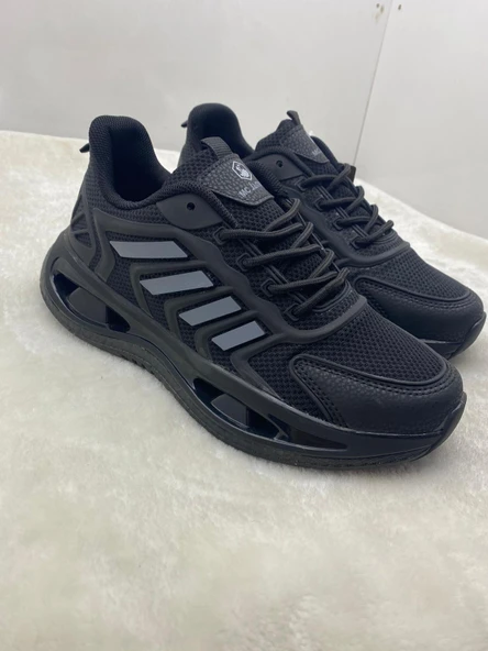 ÇİĞDEM SİYAH-GRİ ERKEK SPOR AYAKKABI - Resim 6